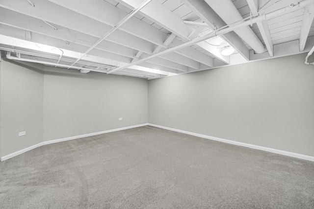 2242 Macdonald Ln, Flossmoor, IL 60422 - finished basement featuring carpet floors and baseboards