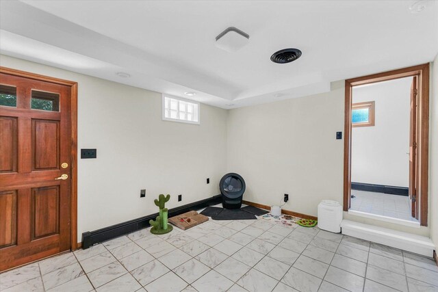 615 Haines Blvd, Champaign, IL 61820 - workout room with baseboards