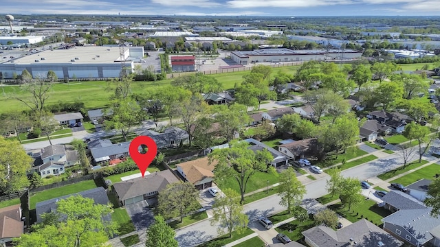 view of property location with nearby suburban area