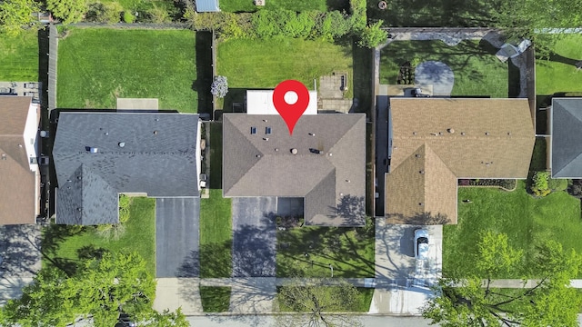 drone / aerial view