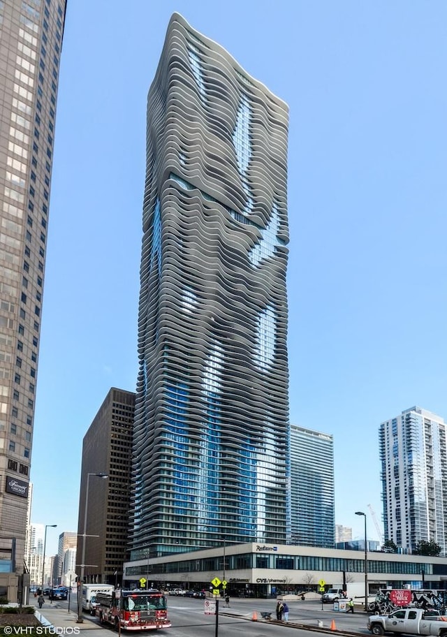 225 N Columbus Dr Unit 5703, Chicago, IL 60601 - view of property with a view of city