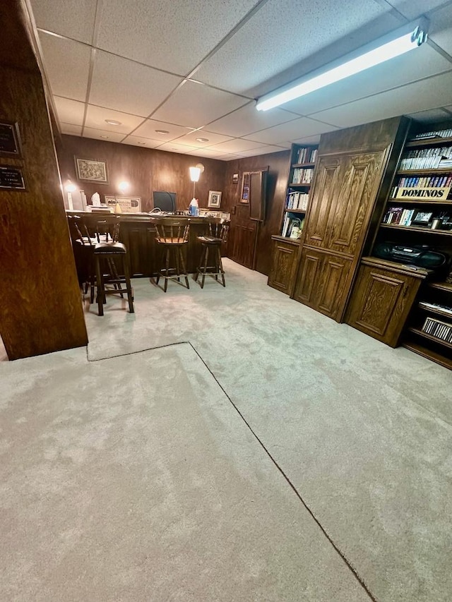 1927 Mission Hills Ln, Northbrook, IL 60062 - carpeted dining room featuring a drop ceiling