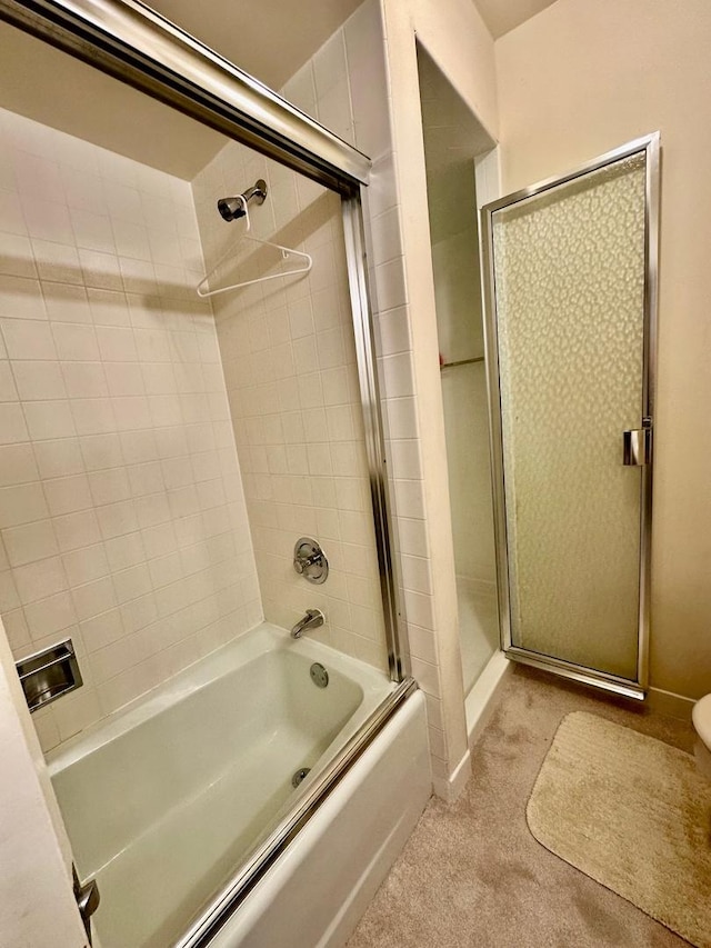 1927 Mission Hills Ln, Northbrook, IL 60062 - full bath featuring shower / bath combination with glass door and toilet