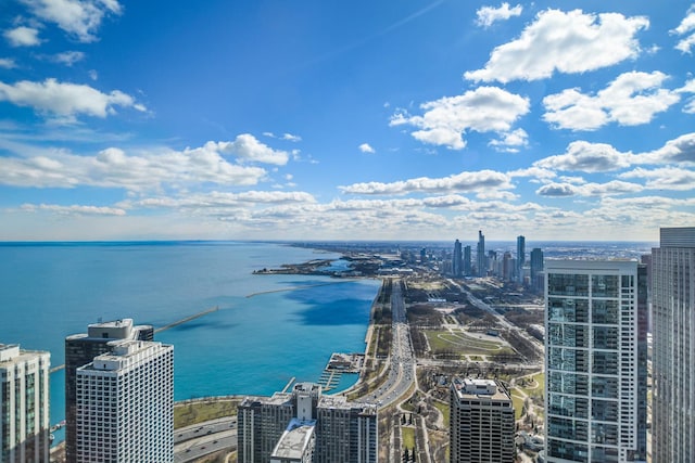 363 E Wacker Dr Unit 6306, Chicago, IL 60601 - view of urban area with a large body of water