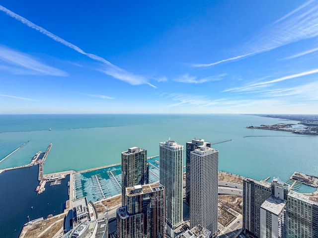 363 E Wacker Dr Unit 6306, Chicago, IL 60601 - aerial view of a large body of water