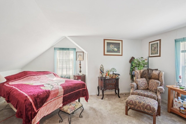 7616 Orchard Rd, Wonder Lake, IL 60097 - bedroom with light carpet and lofted ceiling