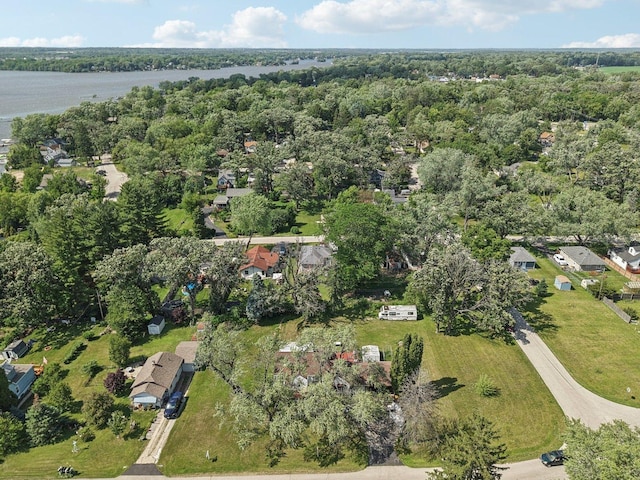 7616 Orchard Rd, Wonder Lake, IL 60097 - aerial overview of property's location featuring a nearby body of water and nearby suburban area