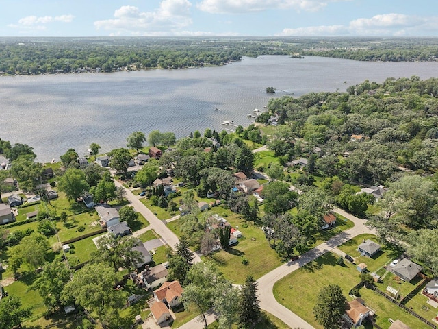 7616 Orchard Rd, Wonder Lake, IL 60097 - aerial view of property's location with a nearby body of water