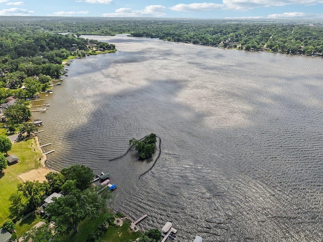 7616 Orchard Rd, Wonder Lake, IL 60097 - bird's eye view of a nearby body of water and a forest