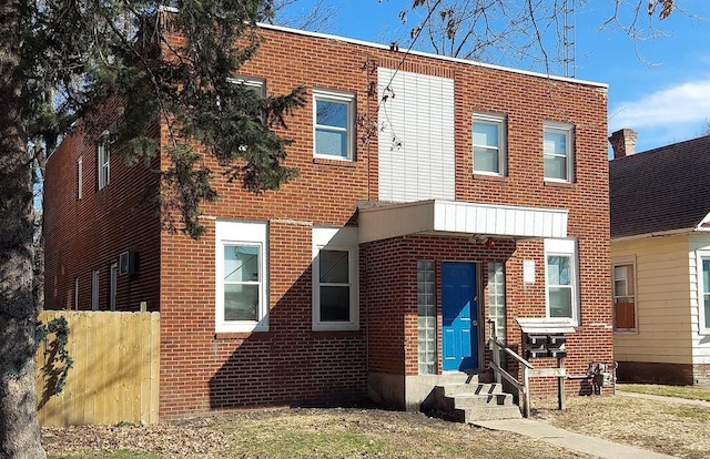 1616 S 7th St, Springfield, IL 62703 - view of front facade with brick siding and fence