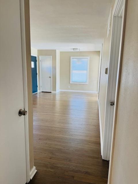1507 7th St, Winthrop Harbor, IL 60096 - hall with wood finished floors and baseboards