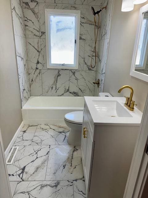 1507 7th St, Winthrop Harbor, IL 60096 - full bath featuring vanity and bathing tub / shower combination