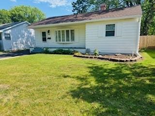 1507 7th St, Winthrop Harbor, IL 60096 - back of house with a chimney