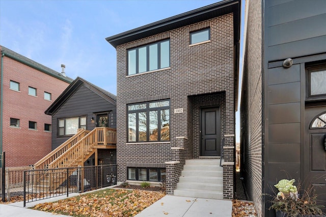 3502 S Union Ave, Chicago, IL 60609 - view of front of house with brick siding and fence