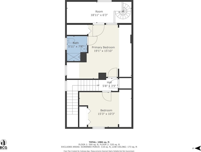 1304 N Campbell Ave, Chicago, IL 60622 - floor plan