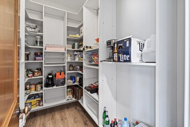 view of pantry