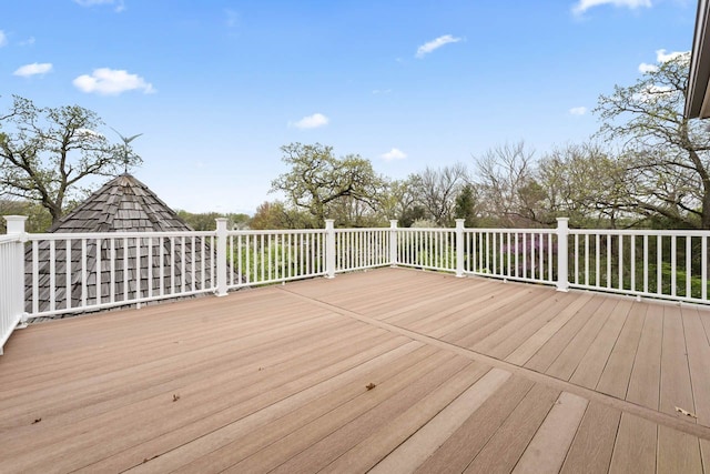 view of deck