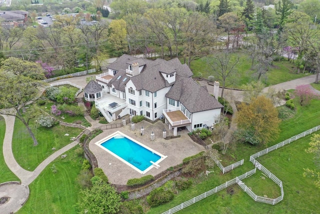 aerial view