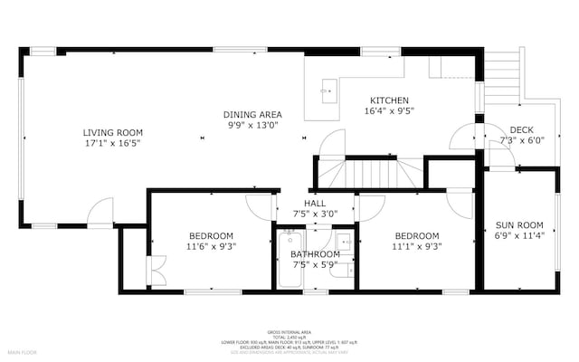3012 N Knox Ave, Chicago, IL 60641 - view of layout