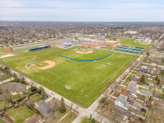 aerial view