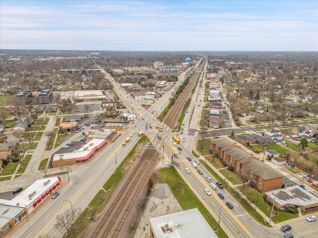 drone / aerial view