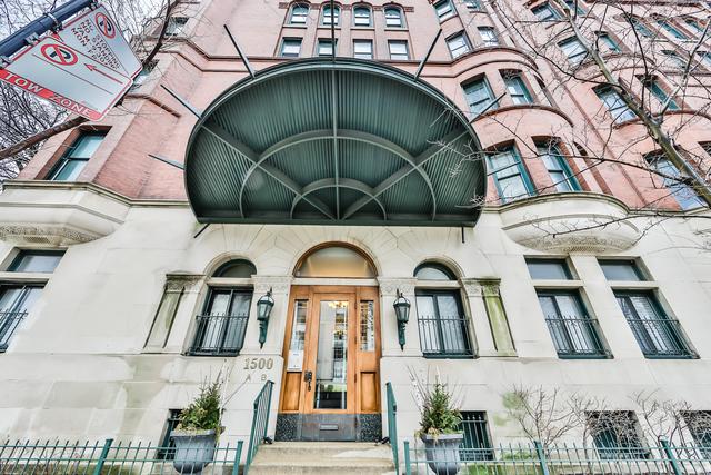 1500 N Lasalle Dr Unit 5B, Chicago, IL 60610 - view of building exterior featuring a fenced front yard