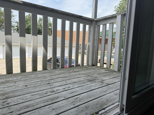 2356 Gaylord Rd Unit 2D, Crest Hill, IL 60403 - view of wooden deck