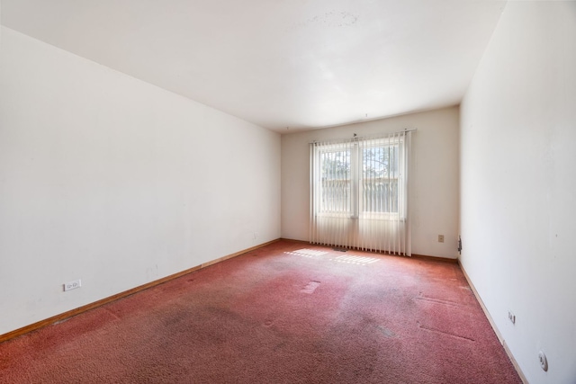 17433 Appletree Dr, Hazel Crest, IL 60429 - empty room with carpet and baseboards