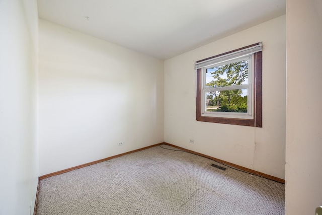17433 Appletree Dr, Hazel Crest, IL 60429 - empty room with carpet and baseboards