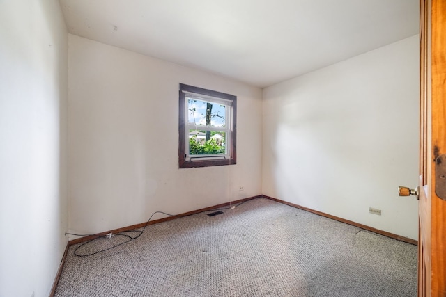 17433 Appletree Dr, Hazel Crest, IL 60429 - carpeted empty room featuring baseboards