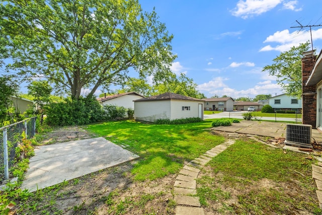 17433 Appletree Dr, Hazel Crest, IL 60429 - view of yard featuring a patio