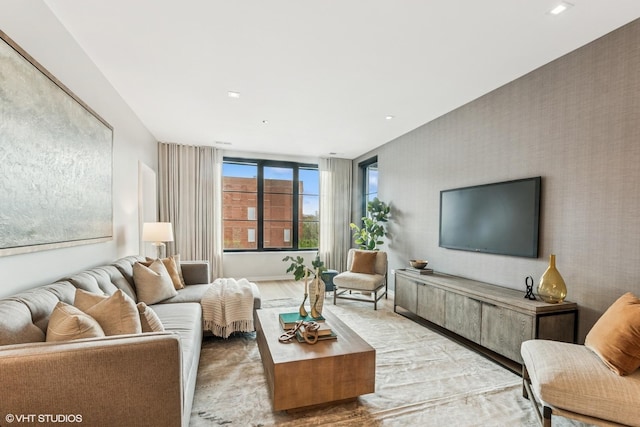 view of living area