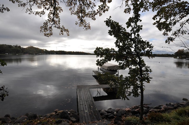 24109 64th Pl, Paddock Lake, WI 53168 - dock featuring a water view