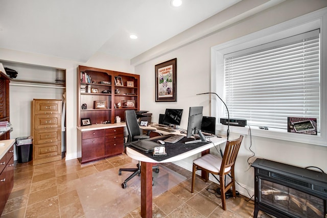 934 Robertson Rd, South Elgin, IL 60177 - office with recessed lighting