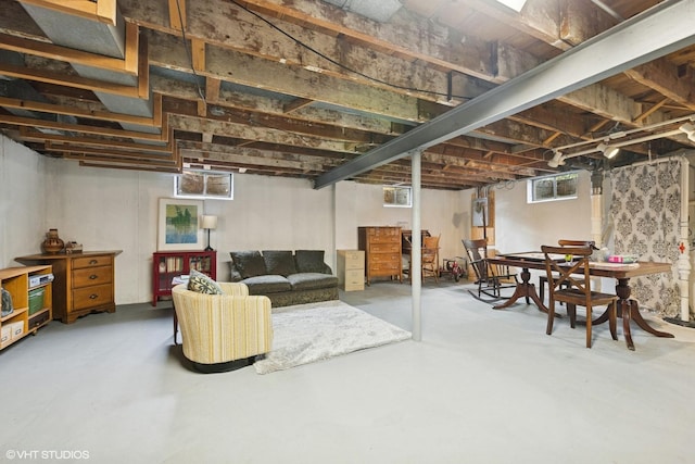 807 Webster Ave, Wheaton, IL 60187 - basement featuring plenty of natural light