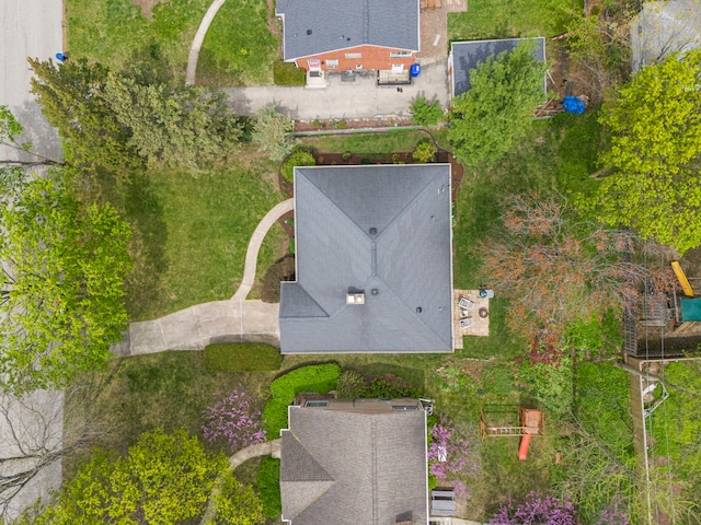 807 Webster Ave, Wheaton, IL 60187 - aerial view