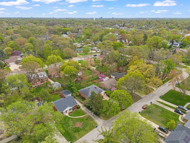 807 Webster Ave, Wheaton, IL 60187 - bird's eye view featuring a residential view