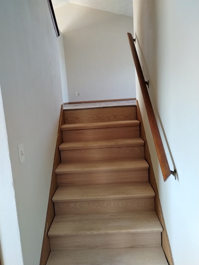 view of stairs