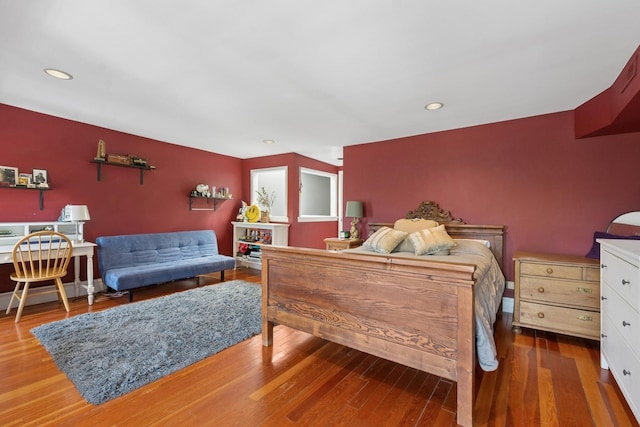 1957 W Schiller St, Chicago, IL 60622 - bedroom featuring wood finished floors and recessed lighting