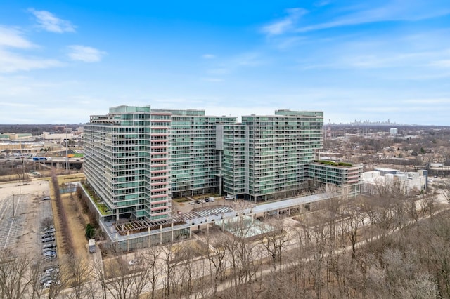 view of property with a view of city