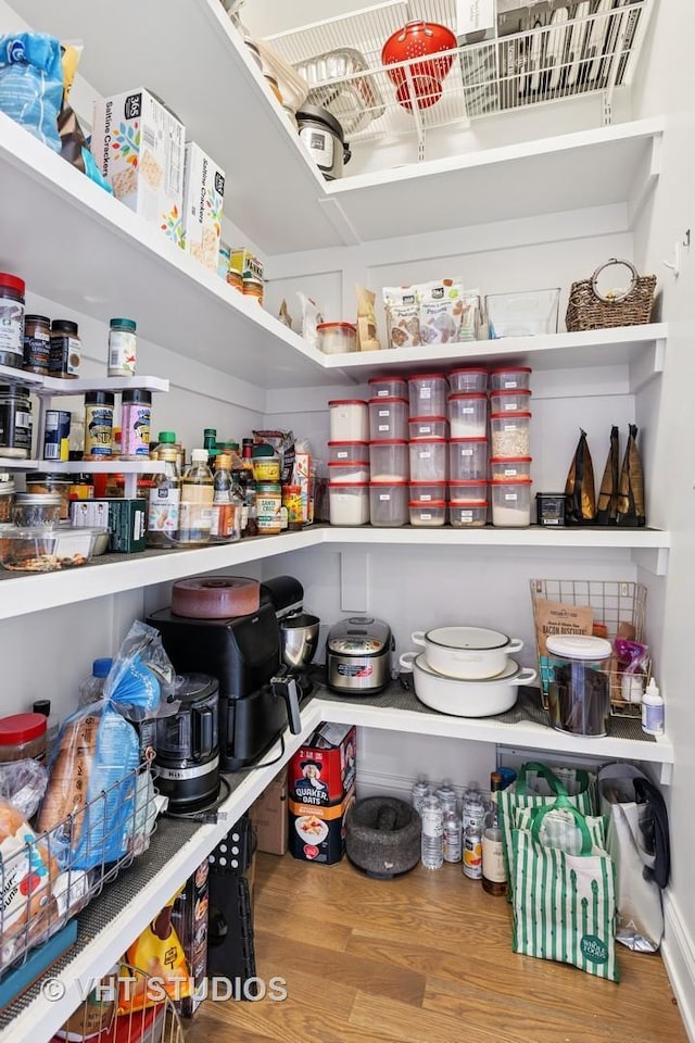 view of pantry