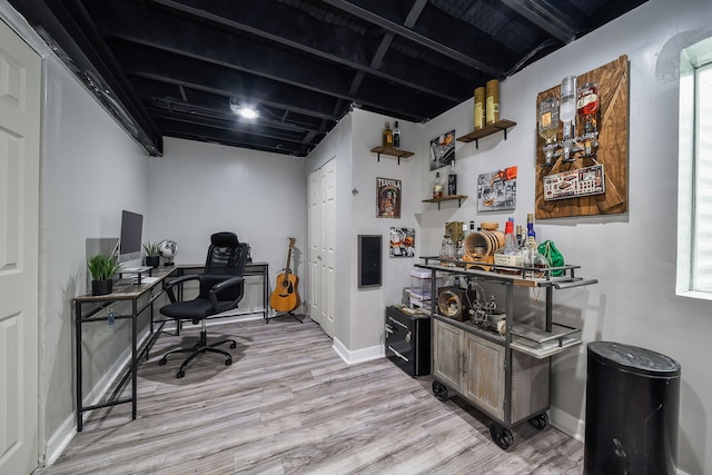 213 Dorset Ave, Oswego, IL 60543 - office featuring light wood finished floors
