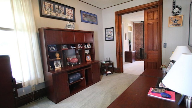 309 W 5th St, Minonk, IL 61760 - view of carpeted home office