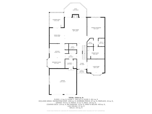 828 Wedgewood Dr, Crystal Lake, IL 60014 - view of property floor plan