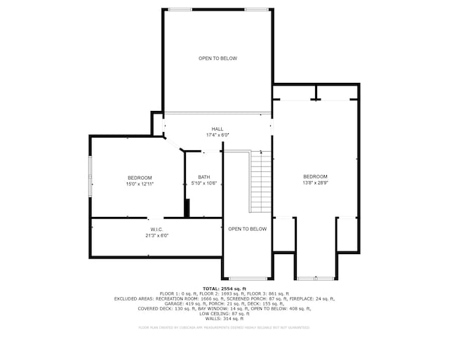 828 Wedgewood Dr, Crystal Lake, IL 60014 - view of room layout