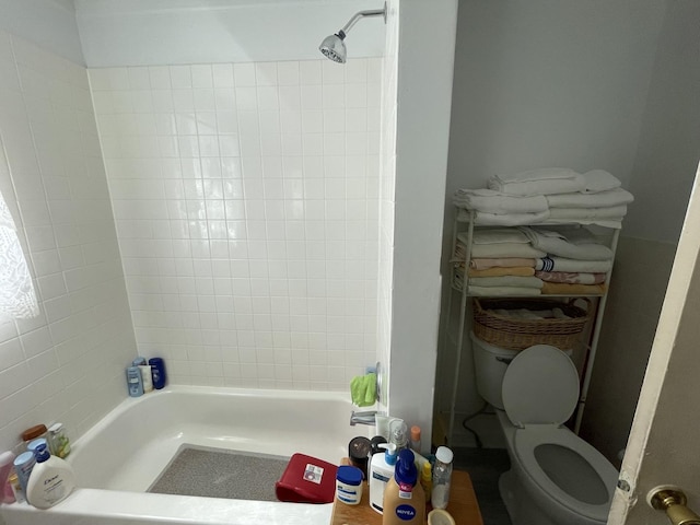 221 Heine Ave, Elgin, IL 60123 - bathroom with toilet and shower / washtub combination