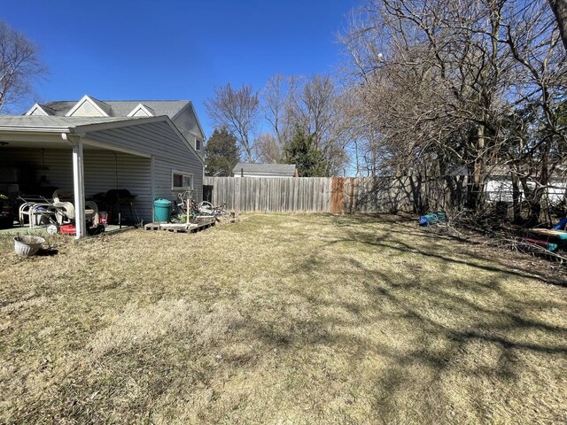 221 Heine Ave, Elgin, IL 60123 - view of yard featuring fence