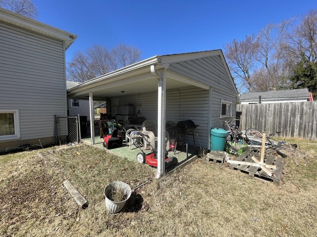 221 Heine Ave, Elgin, IL 60123 - exterior space with fence