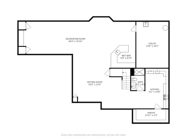 307 Anne Ct, Prospect Heights, IL 60070 - view of room layout