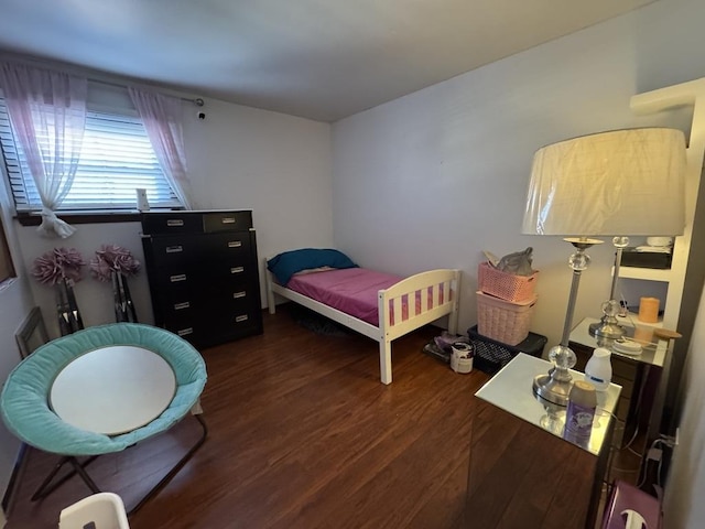 5125 Imperial Dr, Richton Park, IL 60471 - bedroom with dark wood finished floors